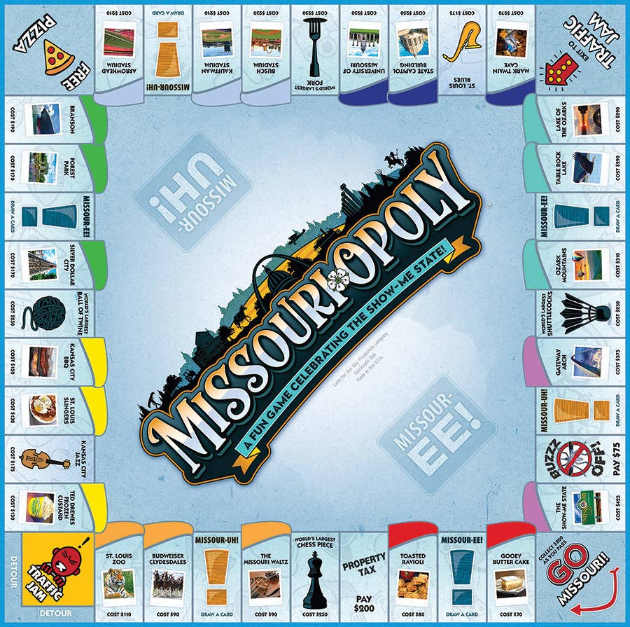 Missouri-Opoly (state) Board Game