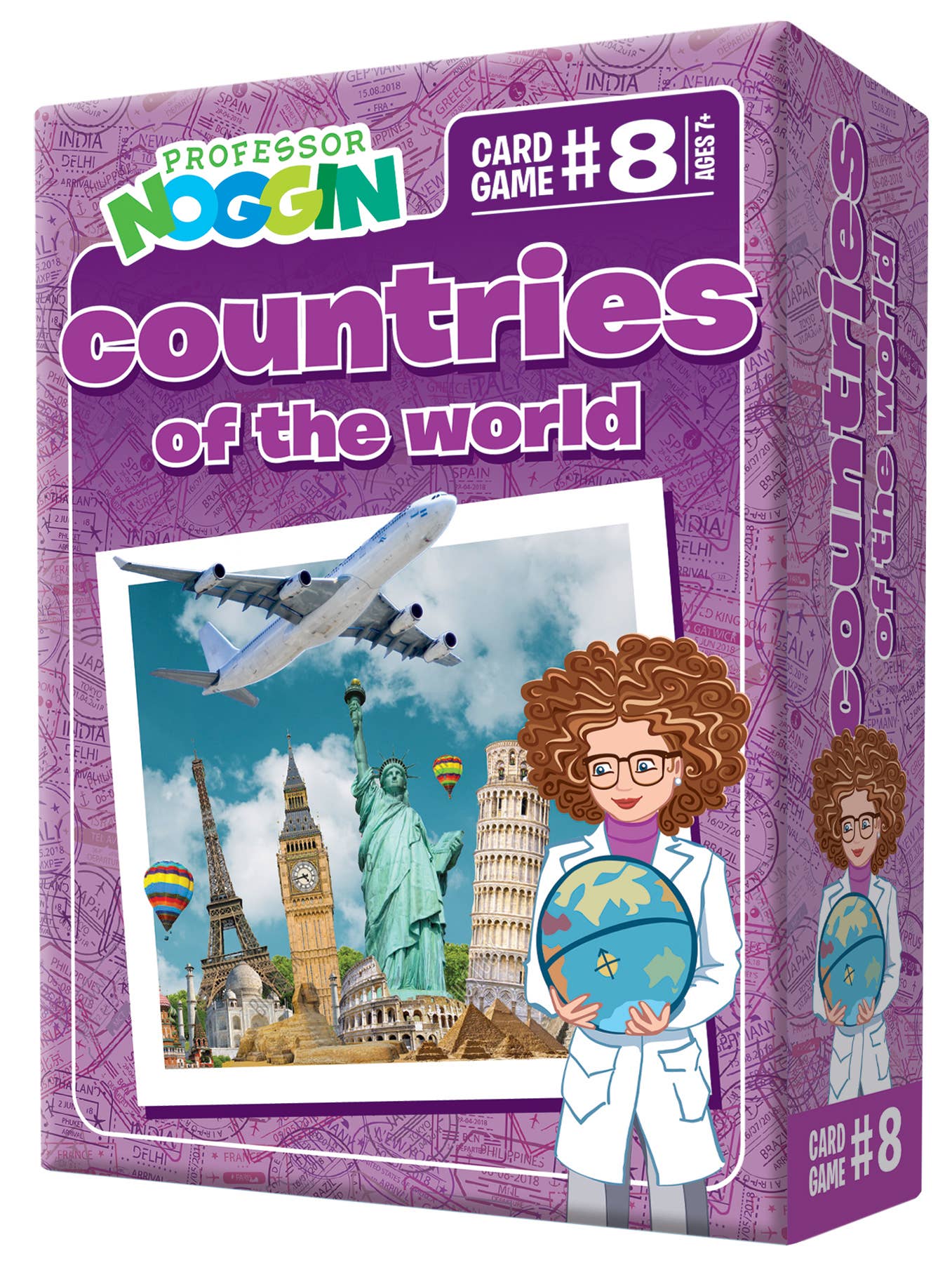 Prof. Noggin Countries of the World Card Game
