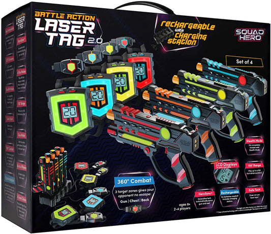 Rechargeable Laser Tag Set 2.0 (NORTH AMERICAN VERSION)