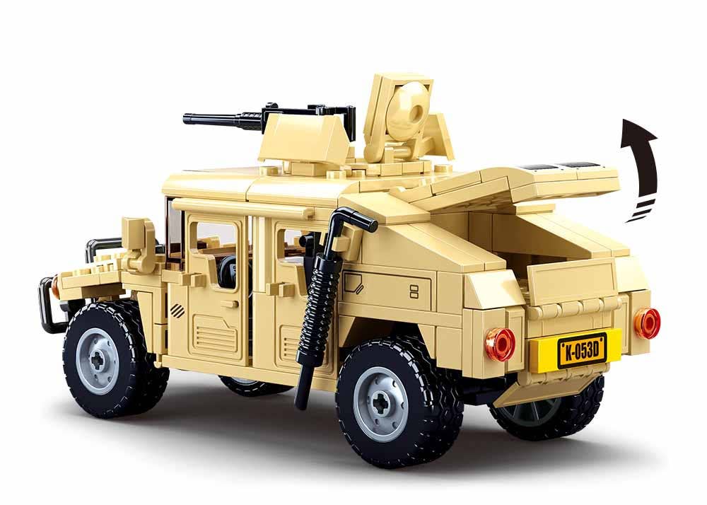 Model Hummer Assault Vehicle Building Brick (265 pcs)