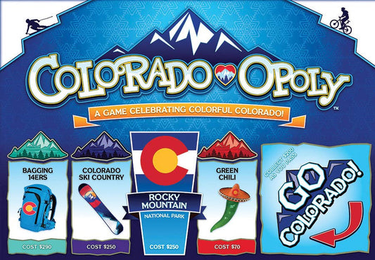 Colorado-Opoly Board Game, by Late for the Sky