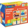 Wooden Puzzles For Toddlers Educational Playset