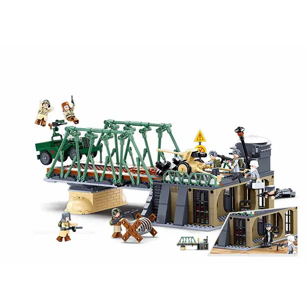 Winter Attack Battle of Budapest Building Brick Kit (769pcs)