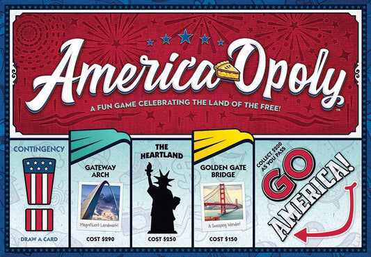 America-Opoly Board Game