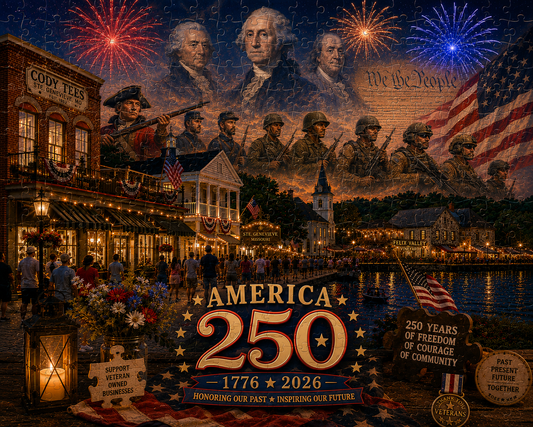 America 250 Celebration 300 Piece Puzzle