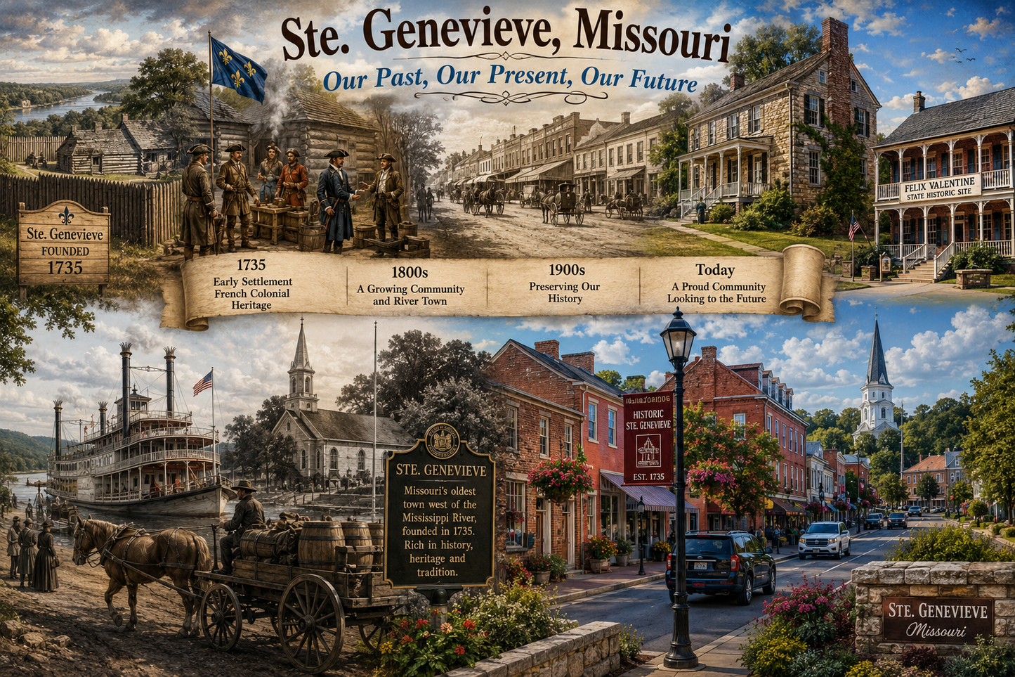 300 Piece Handcrafted Jigsaw Puzzle | State History & Landmarks Gift
