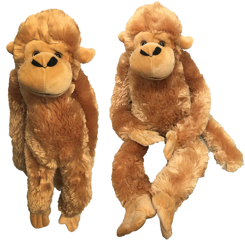 Monkey with Velcro Hands 24" Plush Stuffed Animal