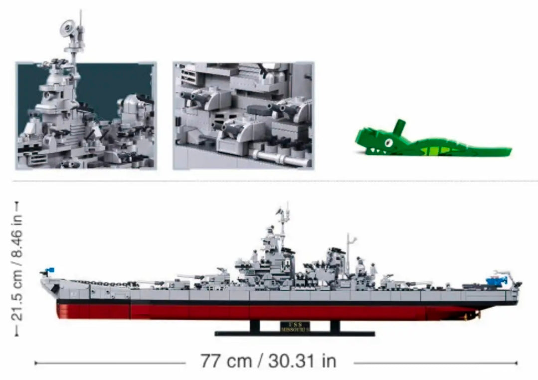 USS MISSOURI 1/350 SCALE