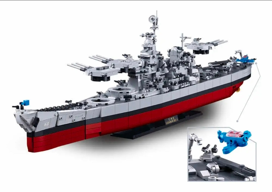 USS MISSOURI 1/350 SCALE