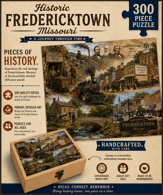 Historic Fredericktown, Missouri 300 Piece Puzzle