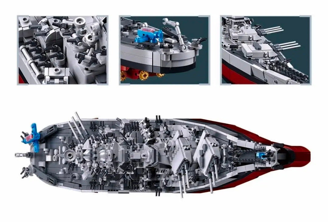 USS MISSOURI 1/350 SCALE