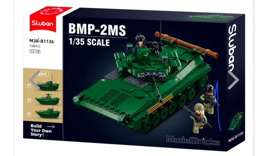 BMP-2MS BMPS 1/35 SCALE