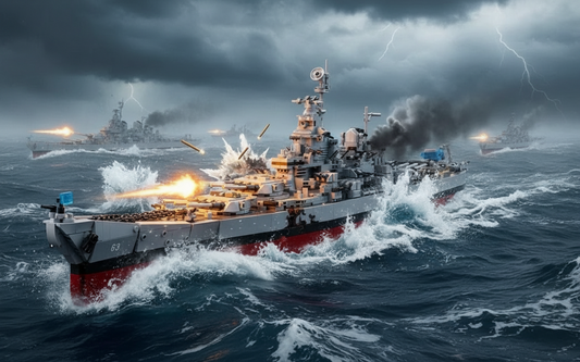 USS MISSOURI 1/350 SCALE