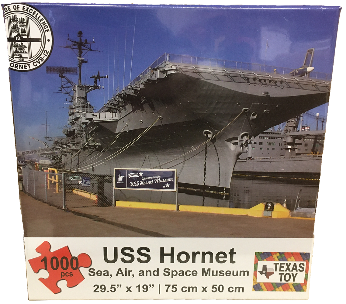 USS Hornet 1000-piece Cardboard Puzzle