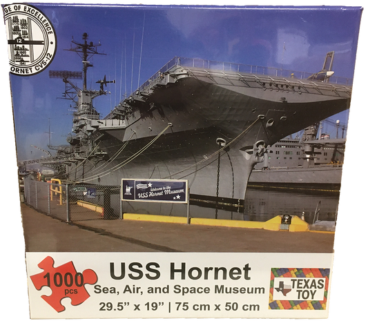 USS Hornet 1000-piece Cardboard Puzzle